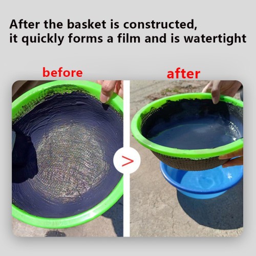 Repairing roof leaks with water-based polyurethane