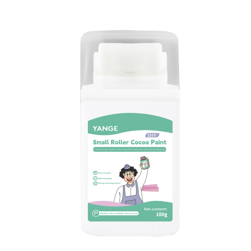 White Paint for Wall Touch up Paint for Walls, Water Based-Low Odor Wall Paint with Roller Brush, White Wall Paint Repair Kit for Flat, Ceiling Wall No Extra Tools Required, Low VOC