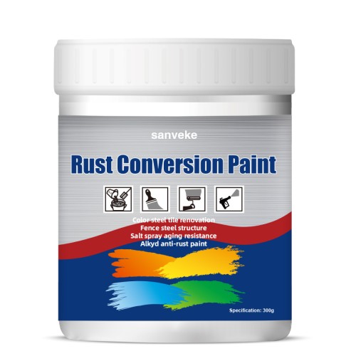Water-based metal anti-rust paint, rust-free conversion paint