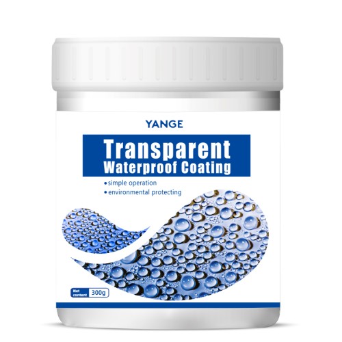 Transparent waterproof glue